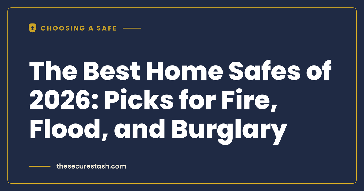 The Best Home Safes of 2026: Picks for Fire, Flood, and Burglary